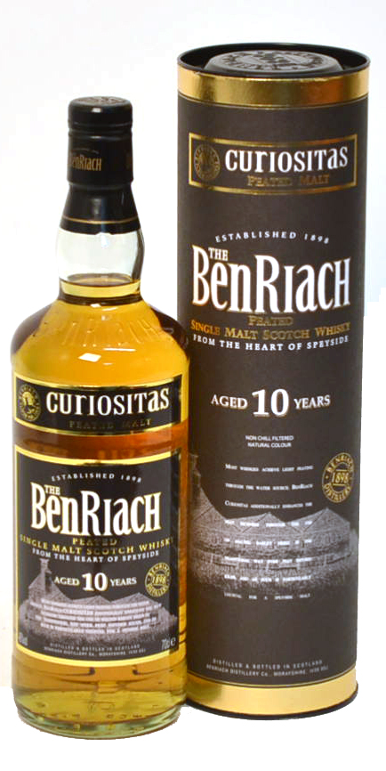 Benriach Curiositas peated 10Y (2015) 46°